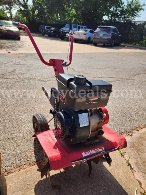 Gas-Powered Garden Tiller
