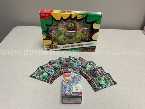 Pokémon Mega Evolution Ascended Heroes Mega Meganium ex Box,Scarlet & Violet Journey Together 9 Booster Packs