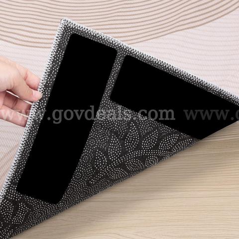 Brand New - 8PCS Rug Tape, Double Sided Non Slip Rug Gripper for Hardwood Floors, (Rectangular) - Shipping Available