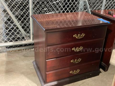 (1) Wooden Dresser