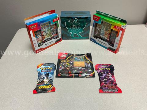 Pokémon Scarlet & Violet Twilight Masquerade, First Partner illustration collection 2&3,2 sleeved booster pk,Pitch Black