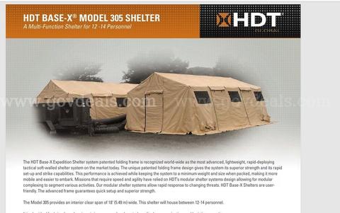 HTD Global Medical Tent **Unused**