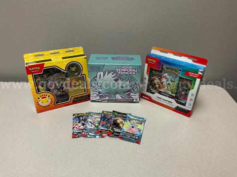 Pokémon Scarlet & Violet Temporal Forces ,First Partner Illustration series 2, Day collection( 5 )assorted Booster Pack
