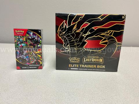 Sword & Shield Lost Origin Elite Trainer Box,Mega Evolution Pitch Black Booster bundle