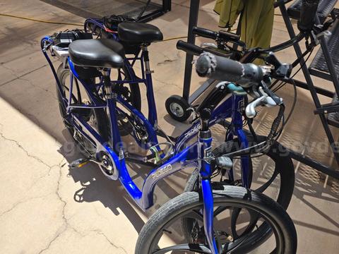 PAIR OF 2018 PEDEGO E-BIKES