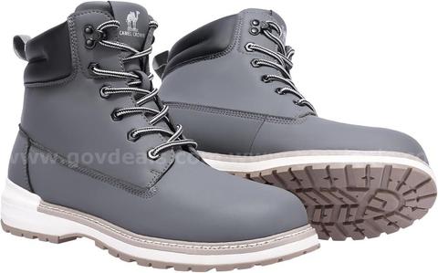 Brand New - Work Boots for Men Water-Resistant Soft Toe Non Slip, Dark Grey 11 Size - Shipping Available