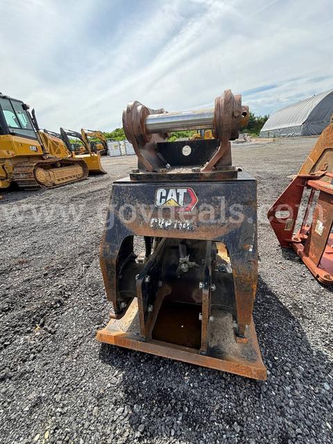 (3) Caterpillar CVP110 Plate Compactors w/ Couplers β Group Lot
