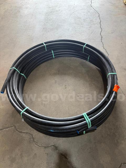 Lot of 2 - New 1 in. x 100 ft. IPS 200 PSI NSF Poly Pipe
