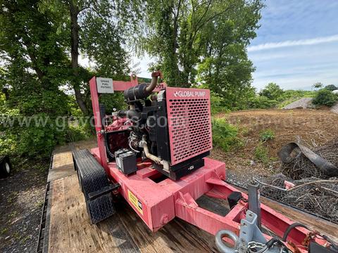 Global Pump 8GST 8" Diesel Trash Pump