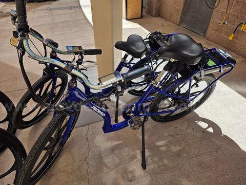 PAIR OF 2018 PEDEGO E-BIKES (2)