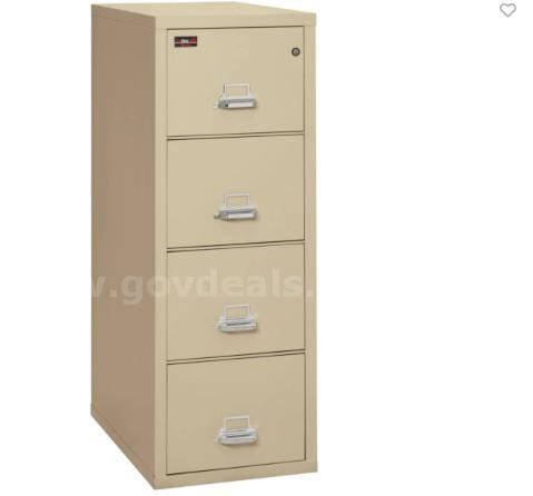 (1)FireKing Cabinet