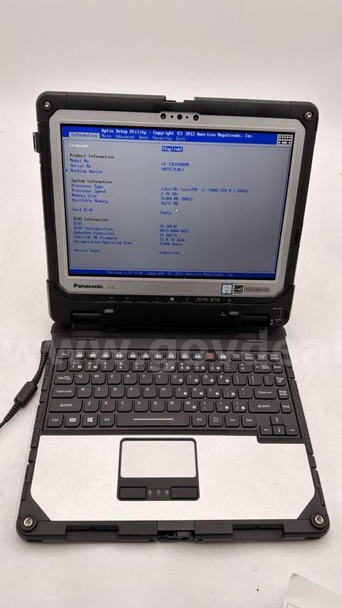 2x Panasonic Toughbook CF-33 Core i5 7300U 16GB RAM 256GB SSD | with Adapter