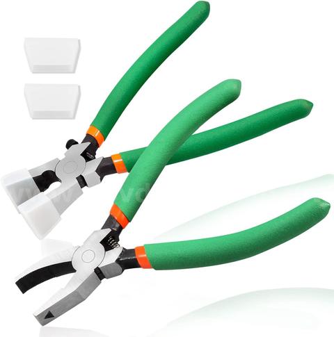 Brand New - 2 PCS -  Glass Running Pliers Grozier Pliers - Shipping Available