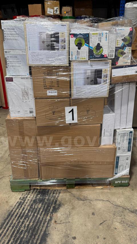 Pallet of NEW Home improvement Items - Shipping Available