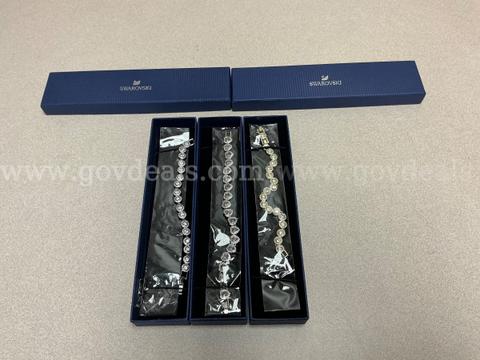 3) Swarovski Assorted brackets