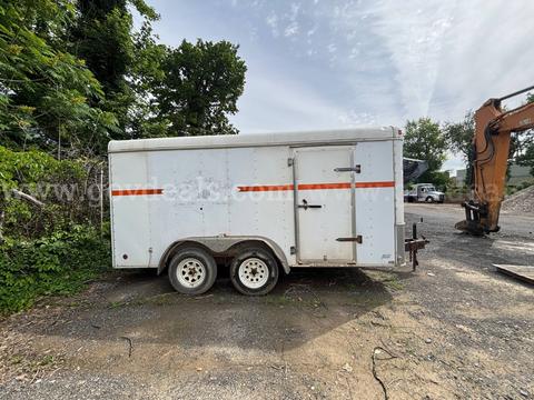 Enclosed 20' x 5' Tandem Axle Danzer Trailer – NO TITLE (Storage Use Only)