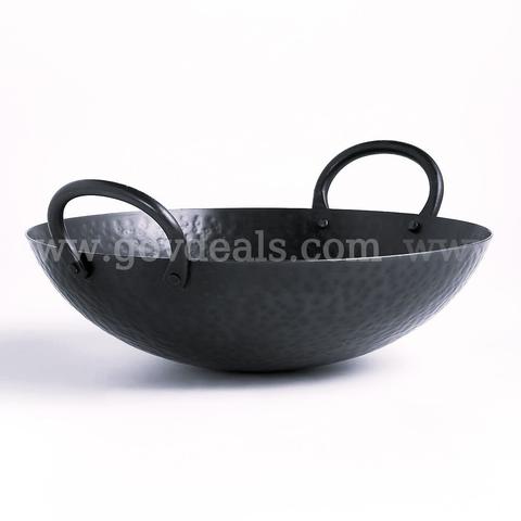 Brand New - 12.5" Forged Iron Serving Bowl with Handles - Shipping Available