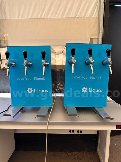 Lot of 2x Liquos RFG 100 LQS01 Cold Water Dispensers