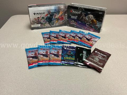 Magic the Gathering Foundation Play Booster Box, Marvel Super Heroes play Boosters( 12 )assorted Boosters packs