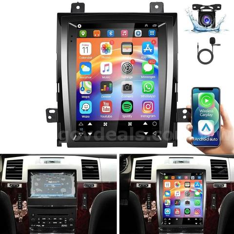 Brand New - 9.7'' 8 Core AI For Cadillac Escalade 2007-2014 Android 15 Carplay Stereo Radio - Shipping Available