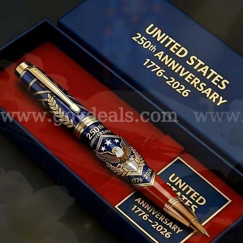 United States 250th Anniversary 1776-2026 Commemorative Pen ......7 DAY DELIVERY....