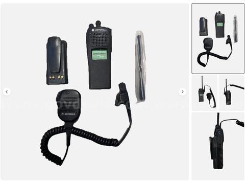 FULL SET MOTOROLA XTS2500 BATTERY AND MIC H46UCD9PW5BN NEW ANTENNA INCLUDED WITH SHIPPING