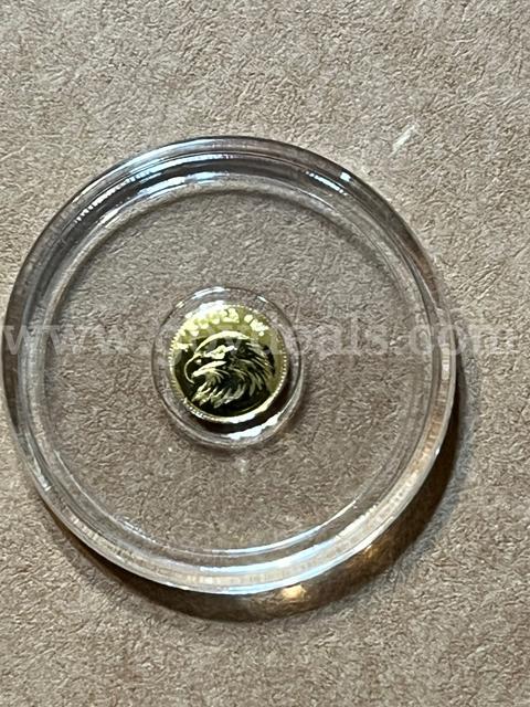 1/500th oz. .999 gold