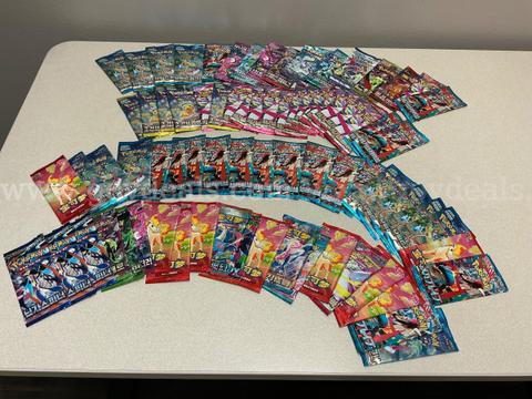 (75)Japanese Pokémon Assorted Booster Packs