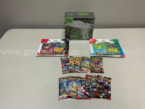 Pokémon Mega Evolution Perfect Order elite training box, 2)Pokemon assorted trading card game(10)Assorted Boosters pkg
