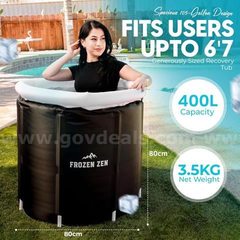 Brand New - Ice Bath Tub For Athletes with Lid, XL 105 Gallons Portable Ice Bath - Shipping Available