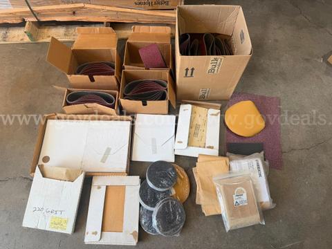 Lot of Mixed Sanding Paper & Vacuum Cleaner Filter Bags β Various Sizes, Grits & Types