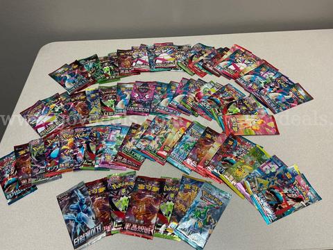 (75)Japanese Pokémon Assorted Booster Packs