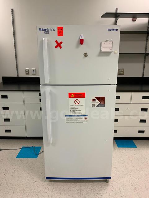 Fisher Brand GTFBV18CPSA IsoTemp +4C 18 CuFt Upright Value Combo Freezer Refrigerator #D7