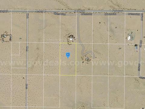 5 acres in San Bernardino County, California