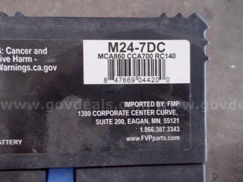 Used deep cycle batteries