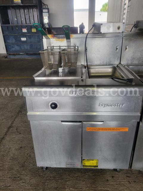 Frymaster commercial double drop gas fryolator