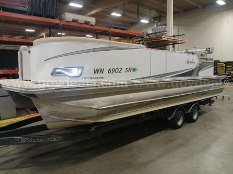 2016 Avalon 24-foot 2485 ENT pontoon boat with 115hp Mercury command thrust