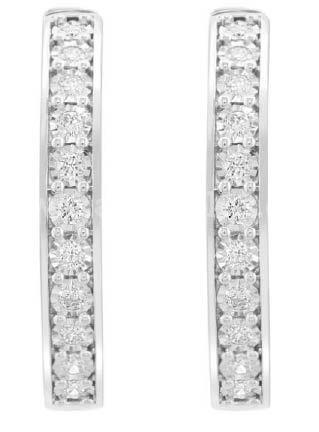 EFFY (925 SILVER DIAMOND EARRINGS)