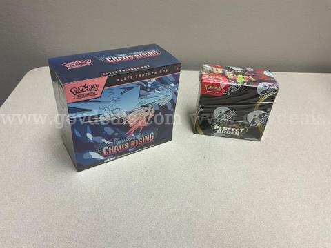 Pokémon Mega Evolution Chaos Rising Elite Trainer Box, Pokemon Mega Evolution Perfect order trading card game