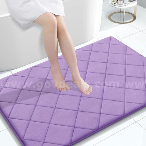 Brand New - Memory Foam Bath Mat 47x20, Lavender - Shipping Available