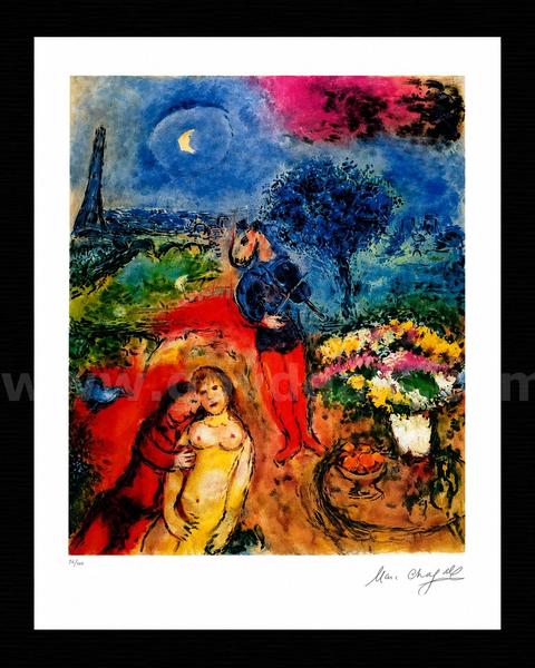 Marc Chagall Serenade Limited Edition of only 500 with Certificate of Authenticity!