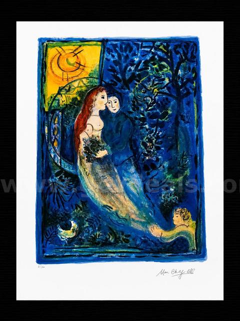 Marc Chagall The Wedding Limited Edition of only 500 with Certificate of Authenticity!