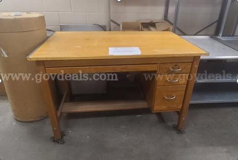 Wooden Architect Desk