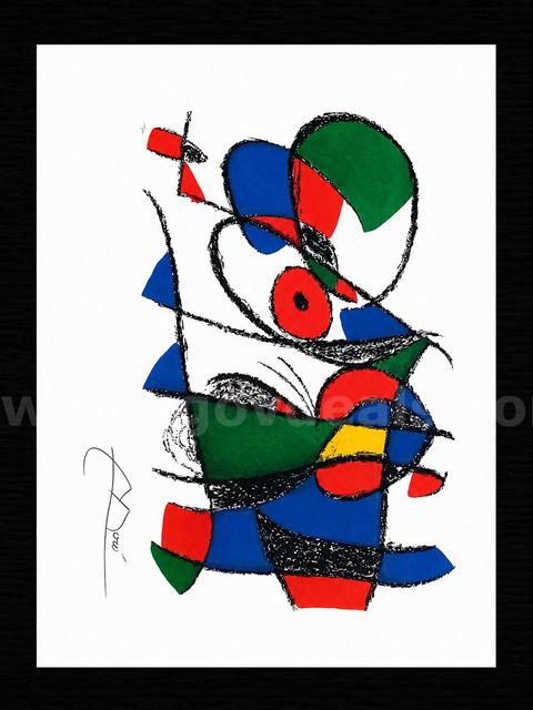 Joan Miro Volume II- Litho VIII Limited Edition of only 500 with Certificate of Authenticity!