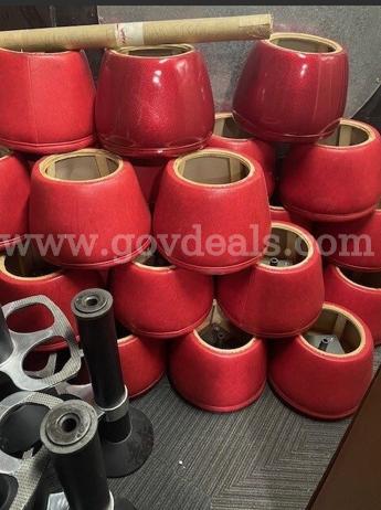 Red Swivel Stools