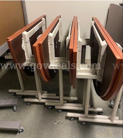 60" Folding Round Tables (there are 4)