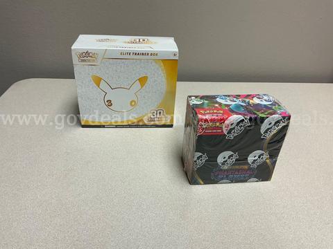 Pokemon 30th Celebration Elite Trainer Box, Pokemon Mega Evolution Phantasmal Flames