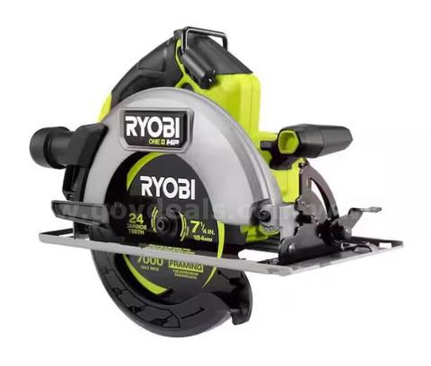 RYOBI ONE+ HP 18V Brushless Cordless 7-1/4 in. Circular Saw (Tool Only)