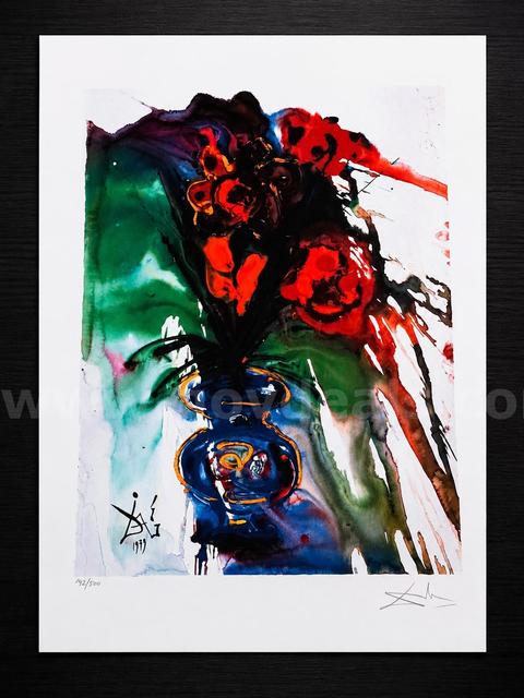 Salvador Dalí "Gala's Bouquet" Limited Edition  of only 500 with Certificate of Authenticity!