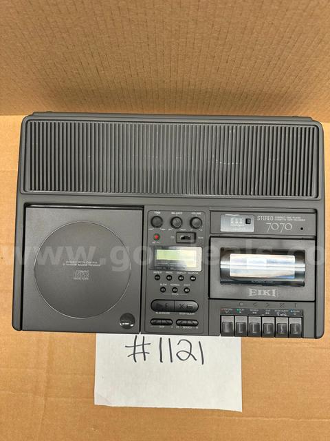 Cassette Recorders & a CD/Cassette Recorder